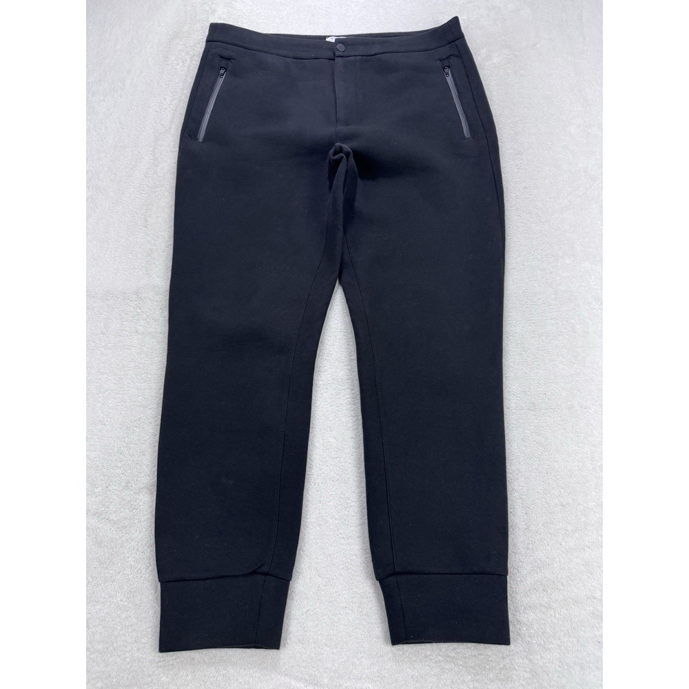 EVERLANE Joggers Women L Black The Fleece Street Sweatpants Athleisure